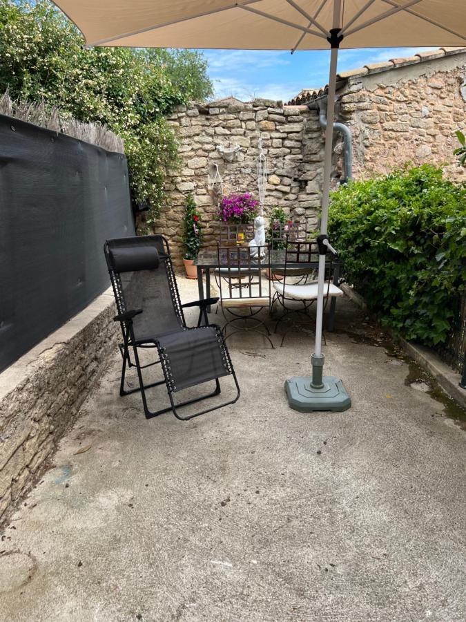 La Terrasse De Caromb Face Au Mont Ventoux Avec Climアパートメント エクステリア 写真